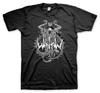 WATAIN cd cvr ЛОГОТИП ЗМЕЯ ДЬЯВОЛА Sworn to the Dark Официальная РУБАШКА XL Новая luciferi Унисекс Футболка