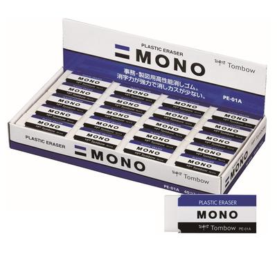 Ластик Tombow MONO Mono 40 PE01, штук, PE-01A-40P