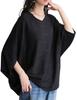 Antiqua Dolman Short Cut and One Size Black Women's Top, Sleeve, Sewn, PA-03805, 05,