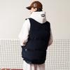 Reebok X Nautica Reversible Warm And Comfortable Down Vest Unisex Vests Navy-Blue 24FRL203UGN2
