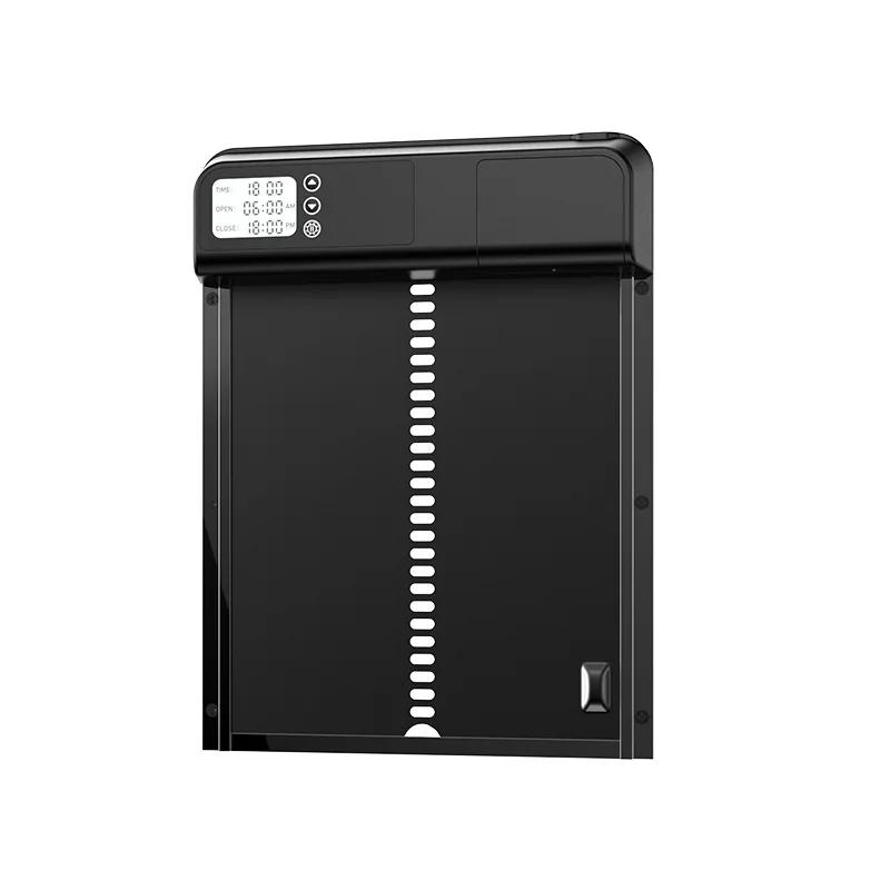 Автоматическая индукционная дверь курятника, электрическая, металлическая, интеллектуальная, куриная, автоматическая, открывающаяся и закрывающаяся, дверь курятника, инструмент для управления фермой