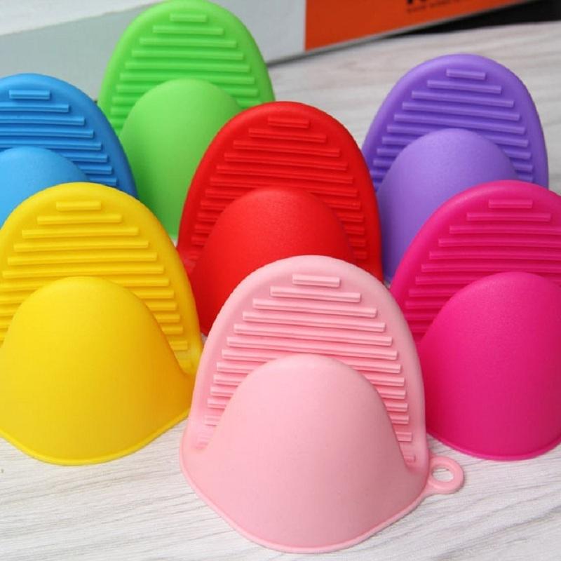 2 шт. кухонная нескользящая изоляционная перчатка для микроволновой печи, держатель для кастрюли, духовка, захват с силикагелем, изоляция