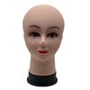 Bald Female Mannequin Head Professional Cosmetology for Wig Making Display Wigs Eyeglasses Hats Salon DIY Painting Display Holder