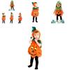 Children's Festival Pumpkin Costume Soft Comfy For All-day Wear On Halloween!