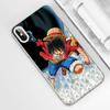 Чехол DT28 One Piece Luffy для Samsung A04 A14 A23 A34 A54 M23 M33 M52 M53 Realme 10 9 C30S C35 C55 VIVO Y02S Y21 Y33S Y51 X80 Pro Прозрачная крышка