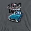 Chevrolet Unisex Adult Classic Camaro Heather Hoodie