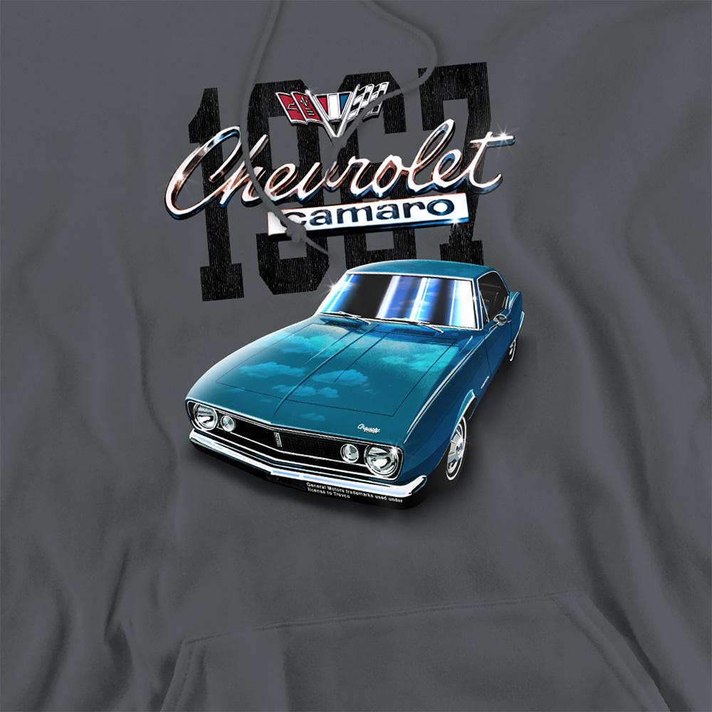 Chevrolet Unisex Adult Classic Camaro Heather Hoodie