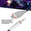 Прочный плетеный нейлоновый шнур для наушников MMX100, кабель для наушников, простая установка, сменный провод 3,5 мм на Type C