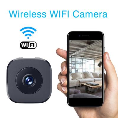 Умная беспроводная камера безопасности с обнаружением движения WiFi Удаленный мониторинг Запись Маленькая магнитная камера для патио Веранды В помещении
