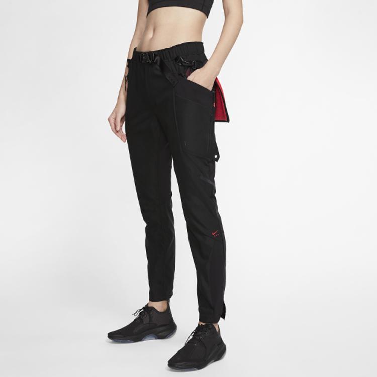 Nike X MMW Woven Waistband Pants Women Bottoms Black CK1545-010