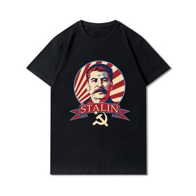 Летние мужские футболки больших размеров, футболка Cccp из 100% хлопка с принтом, повседневные топы с короткими рукавами, уличные футболки