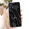 For Xiaomi Mi 12 Pro 2201122C Case Bright Flowers LOVE Silicone Soft Back Cover For Xiaomi MI12 PRO Mi 12S Pro 6.73" Phone Cases
