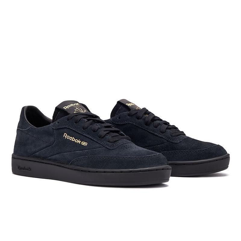 Reebok Кроссовки Club C Clean Low Top для скейтбординга Женские Черные GW2160