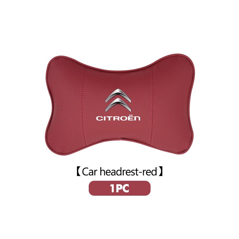 AQE3 Car Headrest Waist Rest Neck Support Seat Lumbar Cushion Pillow For Citroen C5 C1 C2 C6 C4L DS3 DS4 DS5 C-Elysee Grand Berlingo