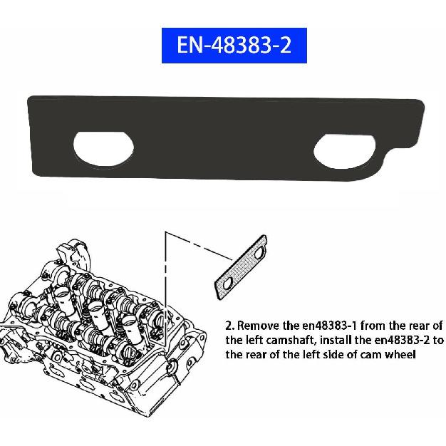 Набор фиксирующих инструментов для цепи ГРМ и распредвала для Cadillac Buick Saturn Pontiac Chevrolet EN-46105 и EN-48383