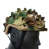 3D Маскировочная Сеть Чехол на Шлем для Airsoft Лазерная Резка Нейлоновый Шнурок Шлем Scrim Cs Военная Игра Пейнтбол Парашютист Охотничьи Аксессуары