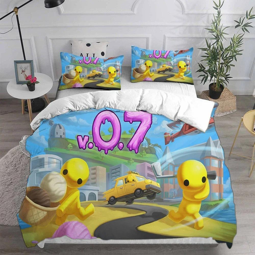 Wobbly Life Single Bedding CollectionDuvet Cover Comforter Bed Collection Quilt Cover PillowcaseKing Queen Twin Size Boys Girls Adultse