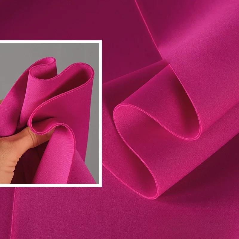 100x160cm Thickened Scuba Knitting Fabric Knitted Elastic Air Layer for Sewing Apparel Design Jackets Sweatshirts Suits