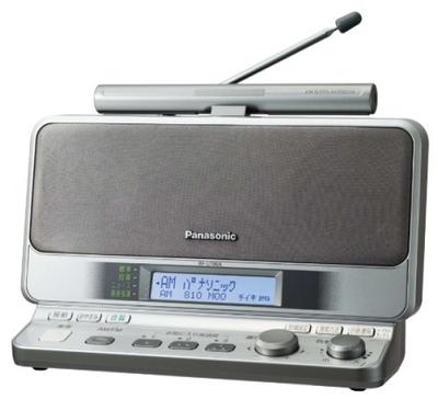 Panasonic 2-х диапазонный приемник серебристый FM/AM RF-U700A-S