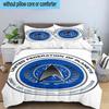 Starship Emblem 3pcs Bedding,Including 1pc Duvet Cover And 2pcs Pillowcases Perfect for Christmas,Ideal for Bedroom, Dormitory