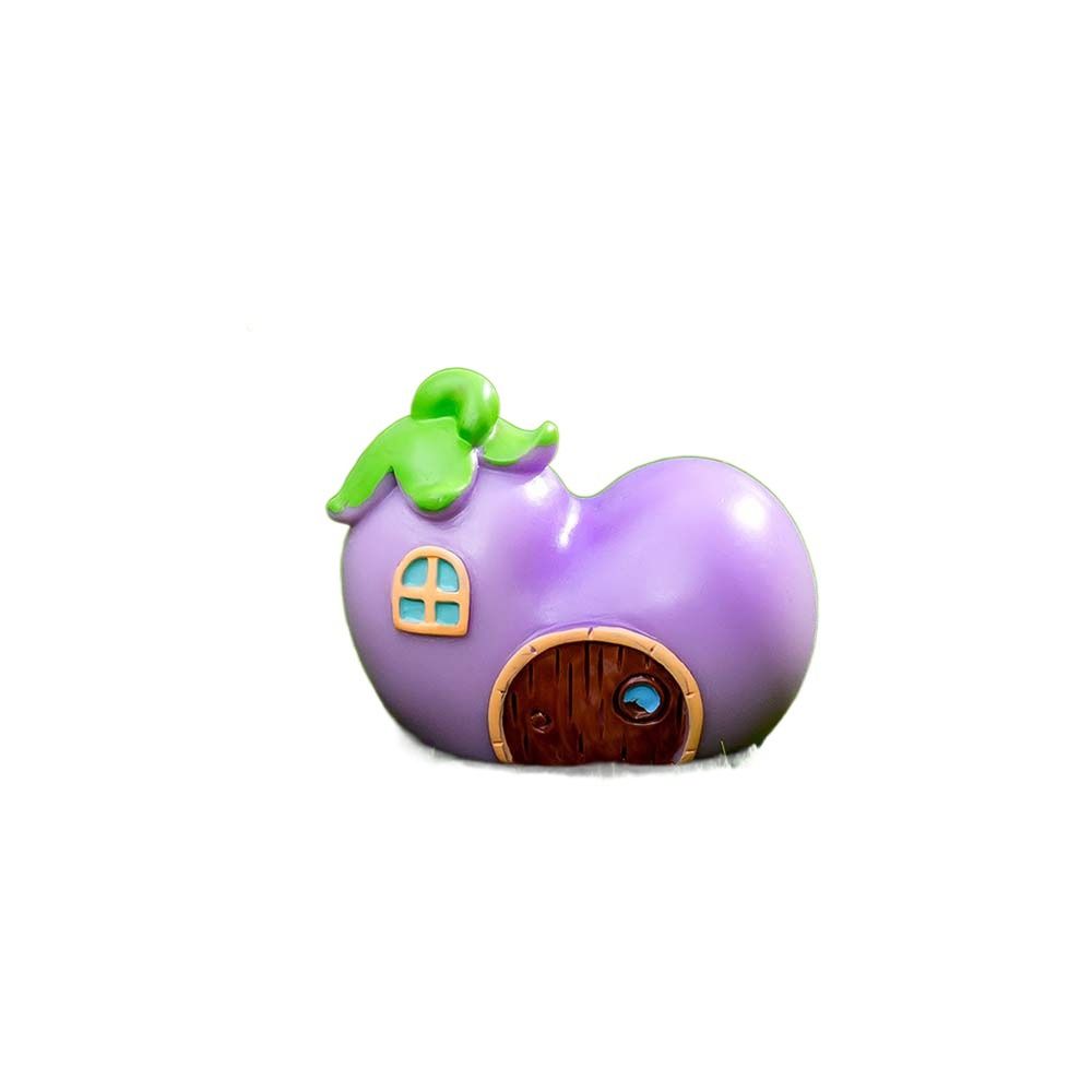 Micro Landscape Cartoon Vegetable House Multicolor Desktop Knick-knack Creative Fairy Tale House
