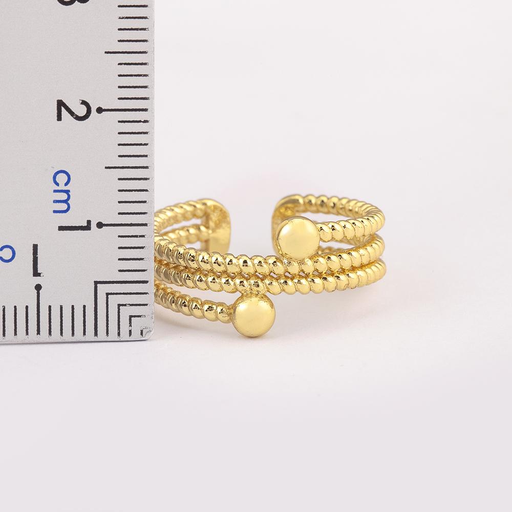 Nidin New Punk Snake Multilayer/Monolayer Copper Charm Open Rings Adjustable 4 Styles For Women Daily Party Finger Jewelry Gifts