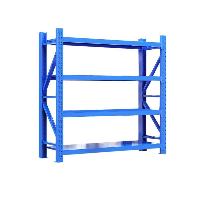 Multi-layer Medium & Heavy-duty Iron Shelving for Warehouse, Commercial, and Home Use