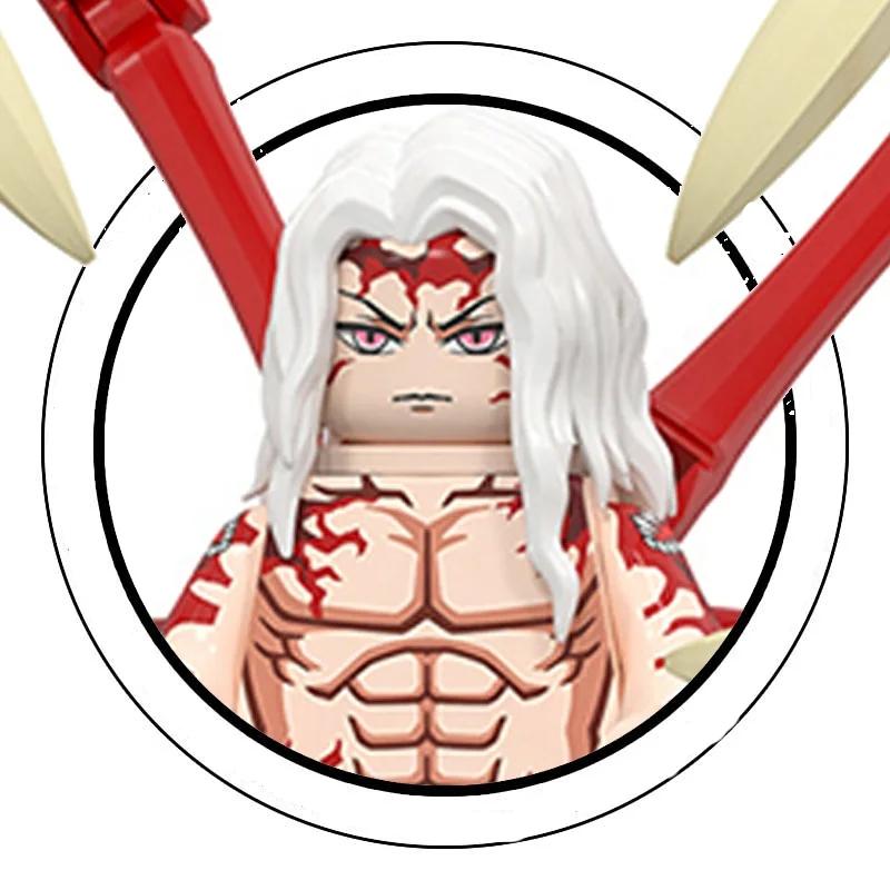 WM6202 WM6201 WM6200 WM6140 WM6139 Магическая битва Строительные блоки Мини-фигурка Итадори Юдзи Годзё Сатору Рёмен Подарки Игрушки