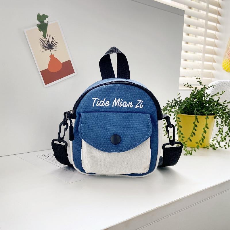 Холщовая сумка женская сумка через плечо корейская версия женская сумка милая детская сумка через плечо маленькая квадратная сумка