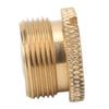 Адаптер-переходник с резьбы 1/4" (мама) на 5/8" (папа)   Анодированная обработка Прочный адаптер с резьбой для микрофона