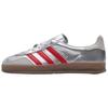 Gazelle Indoor Серебристый Металлик Лучший Алый Серый Женские Кроссовки Серый-Один JR2403