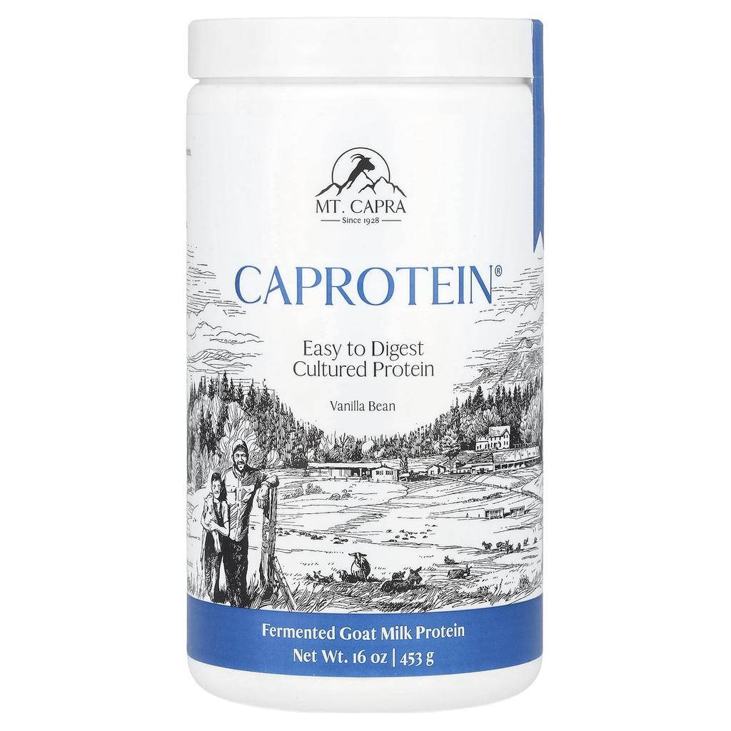 Mt. Capra Ca Protein®, Vanilla Bean, 453g (16oz)