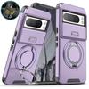 Shockproof Armor Case For Google Pixel 9 Pro XL 9Pro 5G Magnetic Ring Stand Phone Cover Pixel 7 8 Pro 8A 9A Camera Protect Funda