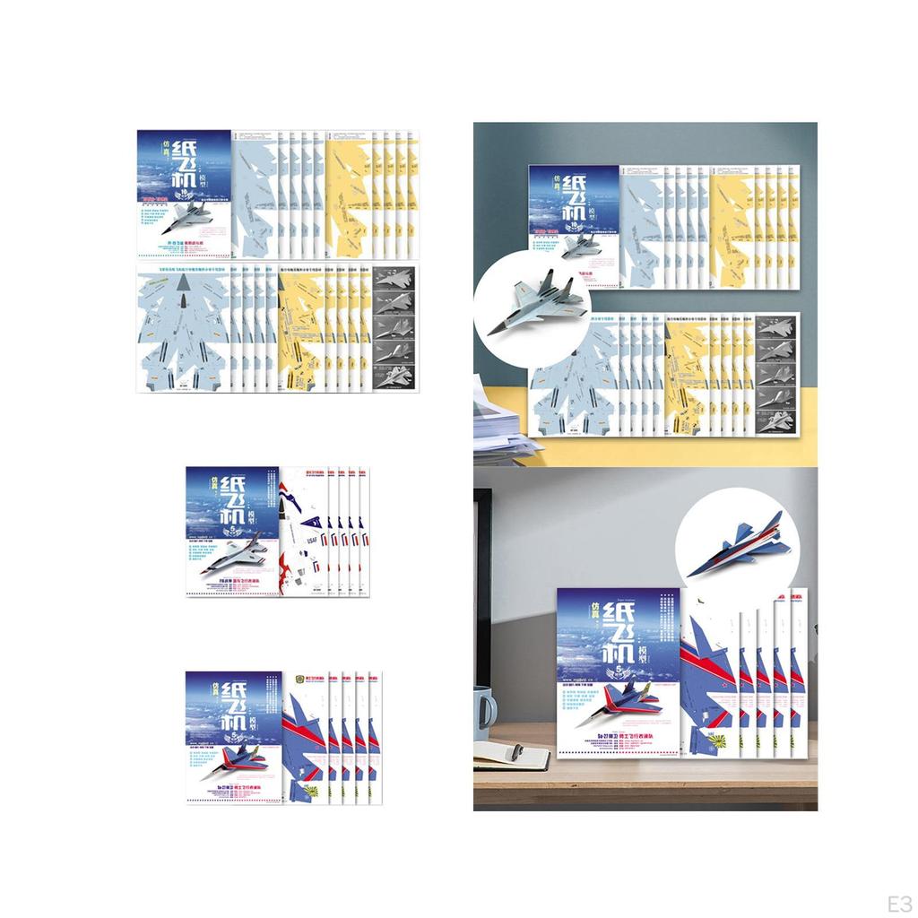 Творческий набор для самостоятельного изготовления бумажного самолетика для обучения