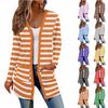 Women's Long Sleeve Cardigan Casual Jacket With Pockets Top