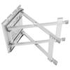 Portable Stainless Steel Fishing Folding Chair, Easy Folding with   Rivets Fixed Design and Anti Skid Legs, for Outdoor Camping and Fishing