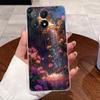 Чехол для Poco X6 Pro 5G/Poco X6 5G Прозрачный Роскошный Милый Кролик с Сердечками Забавный Мягкий Силиконовый Чехол для Телефона PocoX6 X6Pro Прозрачная Задняя Крышка