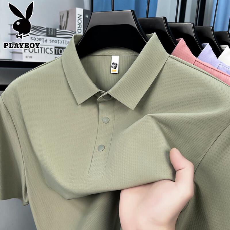 PLAYBOY Мужская повседневная рубашка поло