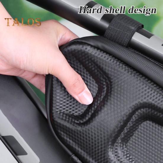 Сумка для верхней трубы велосипеда, треугольная, из ЭВА, с жестким корпусом, водонепроницаемая, легкая, для горного велосипеда, шоссейного, горного, передняя рама, сумка для хранения, аксессуары для велосипеда