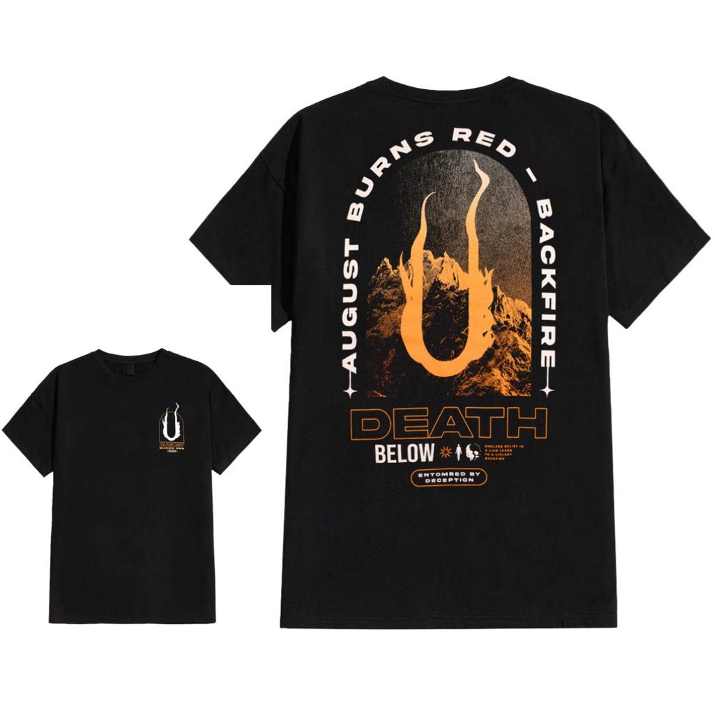 New August Burns Red Cotton Band Shirt Unisex Summer Short Sleeve Fashion Brand Tee Luxury Casual Vintage