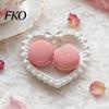 Decorative Jewelry Display 3D Printed Bow Tray, Heart Shape Ring Dish, Entryway Table Trays, Pink Organizer Trinket Tray for Rings Necklaces