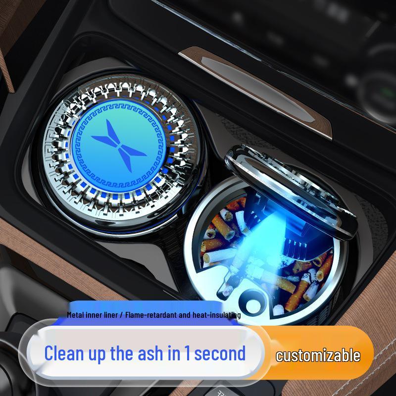 Автомобильные пепельницы с подсветкой для XPeng P7/G3/P5/G9 - Креативный, персонализированный дизайн для мужчин и женщин