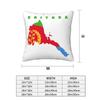 Flag Of Eritrea 2 Pcs Square Pillowcase Pillow Cover Cushion Decor Comfort Throw Pillow For Home Sofa