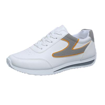 Женские повседневные кроссовки с цветными блоками, трендовые женские прогулочные туфли на платформе со шнуровкой и мягкой подошвой, универсальные кроссовки с низким берцем