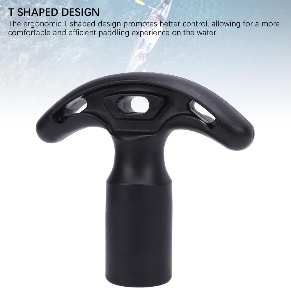 T Handle Shape Paddle Handle Replacement for 28mm/1.1in Paddle Diameter Water Sports