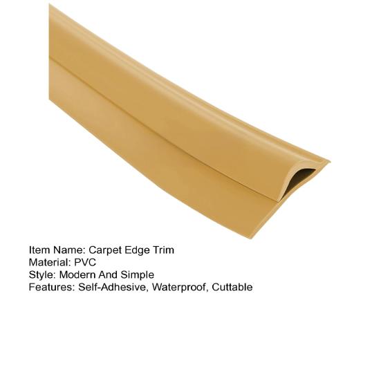 300/600СМ Отделка для окантовки ковра Самоклеящаяся Водонепроницаемая Режущаяся Переход для пола
