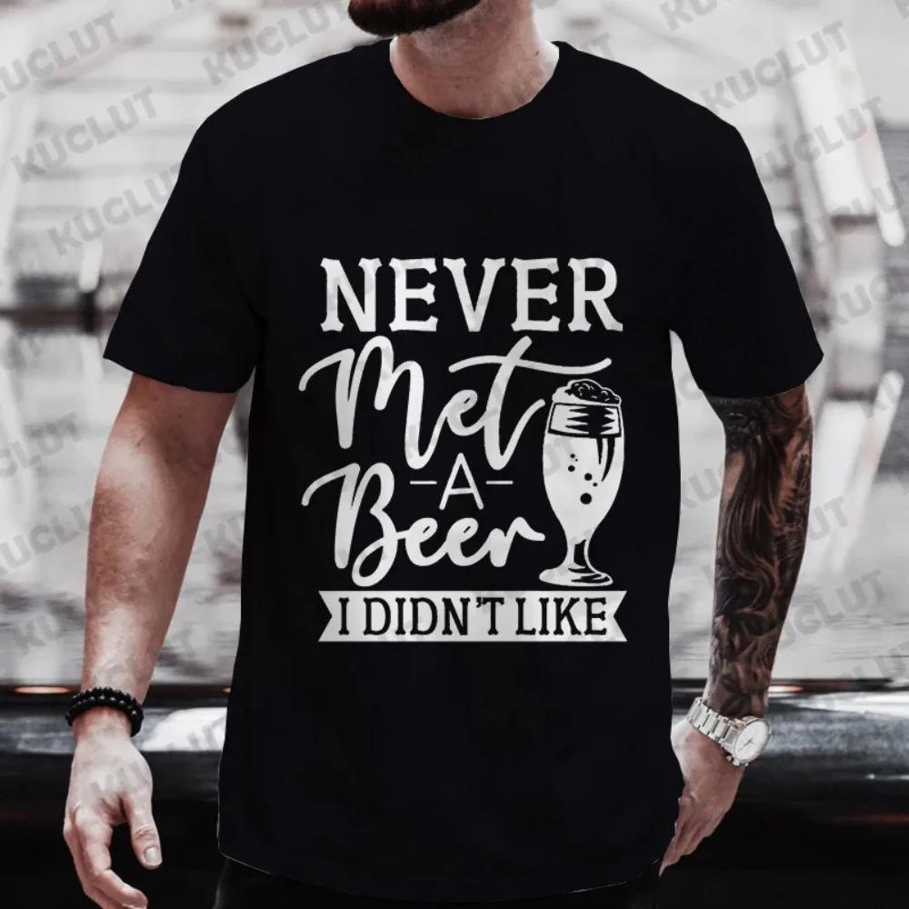 Модные футболки с пивной графикой для мужчин, одежда Y2k 2024, уличная одежда для друзей, выпивка, вечеринка, топы с коротким рукавом