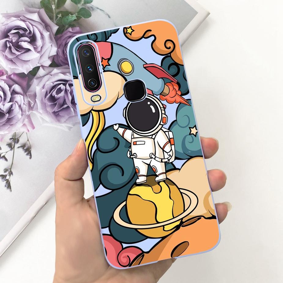 Чехол для Vivo Y12 Чехол для Vivo Y15 Y17 1902 1904 Милый Модный Мультяшный Чехол Мягкий Силиконовый Чехол для Телефона Для Vivo Y15 Y 12 17 VivoY12 Чехлы