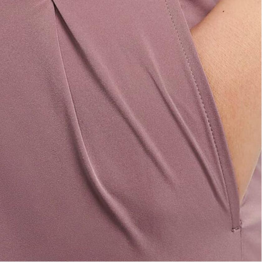 Nike Однотонные брюки для спорта и отдыха с логотипом, с высокой посадкой, мягкие и удобные, женские, розовые FQ2167208