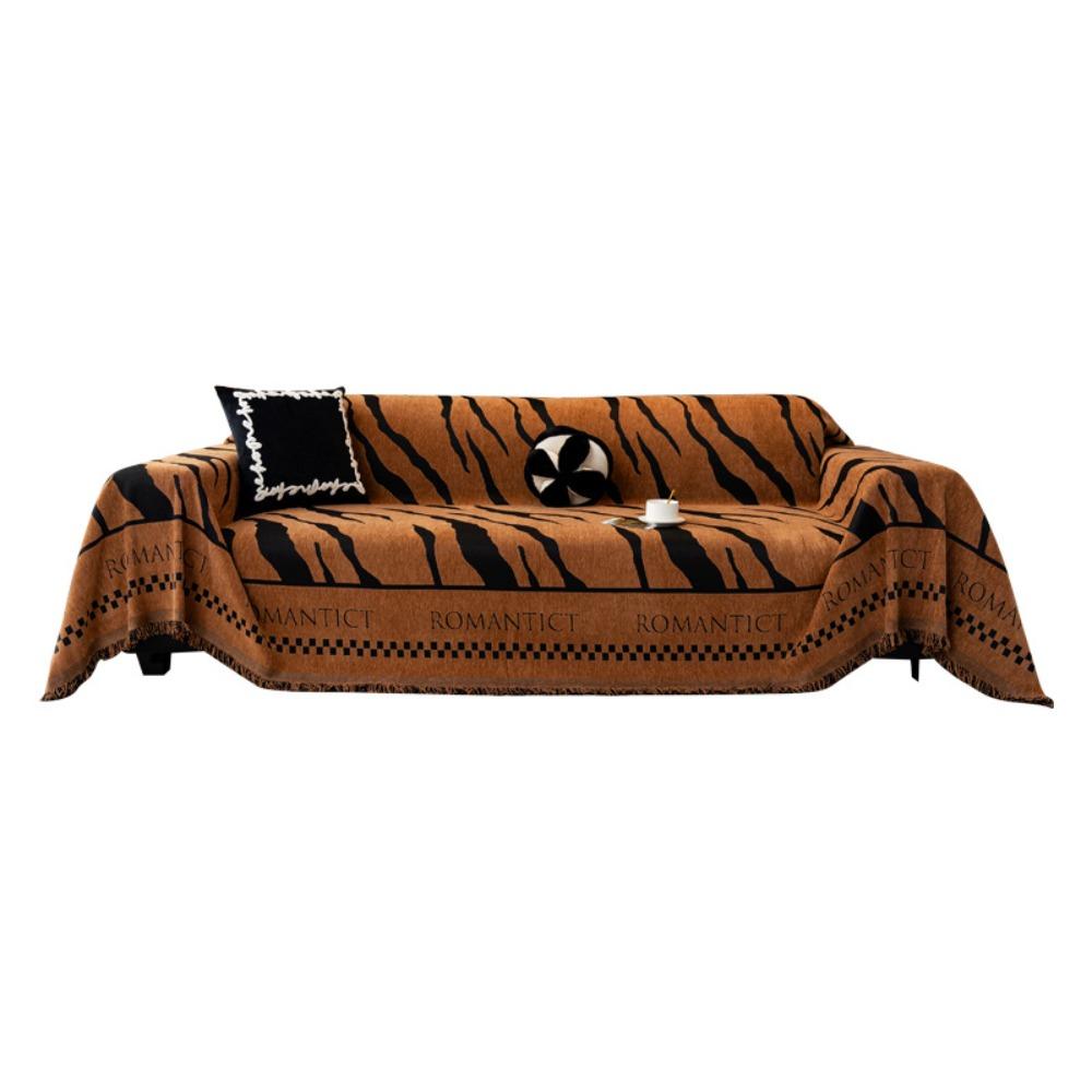 Leopard Print Sofa Cover Chenier Universal Four-season Universal 2025 New Sofa Cover Cloth Cover Sofa Cover Non-slip